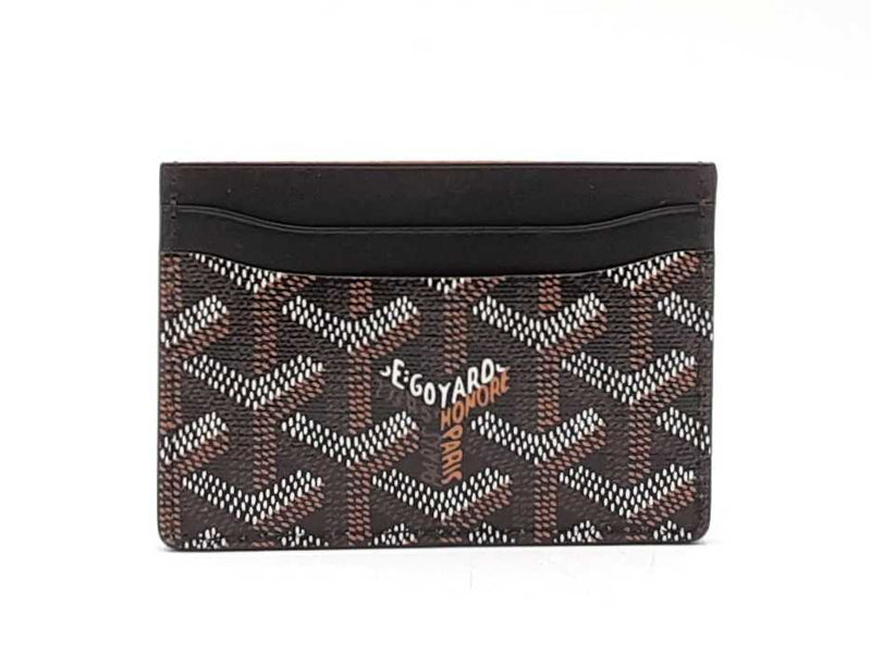 Goyard Saint Sulpice Goyardine Canvas Card Holder Wallet Fw1025oxzdu