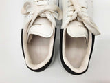 Alexander Mcqueen 553770 Oversized White Black White Shoes  Size 38 Do0724lxzde