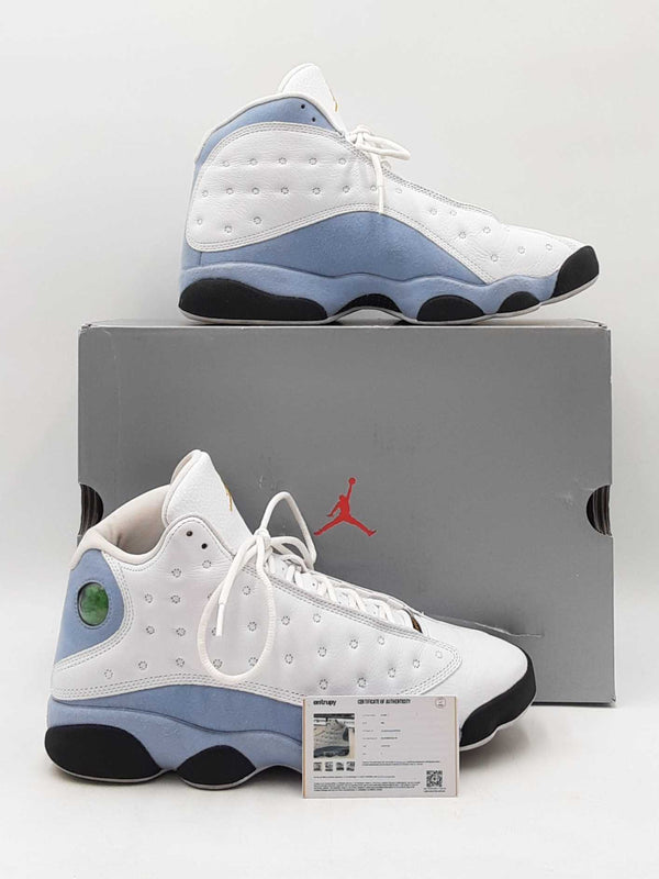Nike Air Jordan 13 Retro "Blue Grey" Sneakers Size 9 Fw0725pxdu