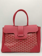 Goyard Pink Goyardine Saigon Tote Bag Eb0926orxzsa