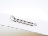 2.26 Diamond Cttw 18k White Gold Tuning Bar Pendant 6.4 Grams Fw0925rcrdu