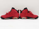 Nike Air Jordan 6 Retro Toro Bravo Red Suede Sneakers Size 10 Us Sd0626rzdu