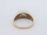 0.22 Cttw Diamond 14k Yellow Gold 6.7 Grams Ring Size 12 Aa0726czxsa