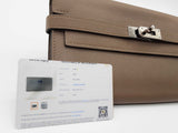 Hermes Epsom Etoupe Kelly Long Wallet Sd0426czxde