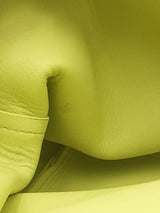 Bottega Veneta Neon Yellow Leather The Point Top Handle Bag Eb0526rxzsa