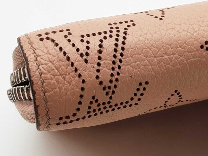 Louis Vuitton Pink Mahina Monogram Perforated Leather Zippy Wallet Eb0725wxzde