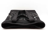 Moncler Logo-printed Top Handle Tote Bag In Black Ripstop Nylon Fw1225wrzdu