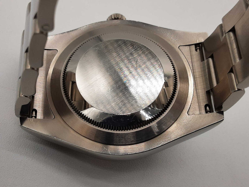 Rolex 116334 41 Datejust Gray Dial Fluted Bezel Oyster Band Watch Do1025sxzxde