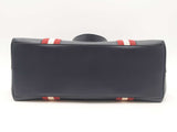 Bally Navy Leather Supra Tote Shoulder Bag Sd0525lrzsa
