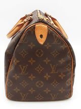 Louis Vuitton Speedy 30 Brown Monogram Handbag Do0926iocde