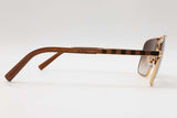 Louis Vuitton Attitude Z0259u Gold Frame Sunglasses Sd0826lrzdu