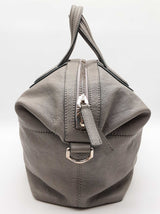 Givenchy Nightingale Gray Leather Duffle Bag Do0925oxzde