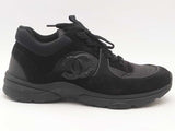 Chanel G34360 Y53536 Black Shoes Size 38.5 Aa1225ozxsa