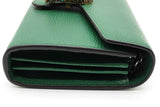 Gucci Dionysus Emerald Green Leather Chain Wallet Eb0526cxzde