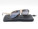 Chrome Hearts Painal Aviator Sunglasses With Gray Gradient Lenses Fw0926czxdu