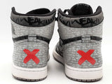 Air Jordan 1 Retro 555088 036 Gray Shoes Size 11.5 Aa0926lrzsa