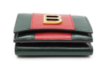 Gucci X Balenciaga The Hacker Project Web Leather Card Case Wallet Eb1224wxzdu