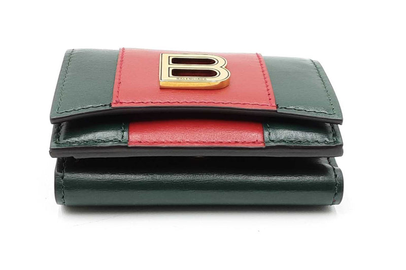 Gucci X Balenciaga The Hacker Project Web Leather Card Case Wallet Eb1224wxzdu