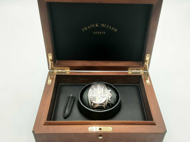 Franck Muller Cintree Curvex 43mm Automatic Stainless Steel Watch Aa0125szxxsa