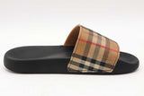 Burberry Furley Check Slides Size 37 Eb1025crsa