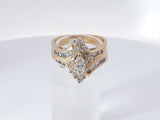 1.40 Cttw Diamond 14k Yellow Gold Ring 8.2 Grams Size 8.5 Aa0825scrsa