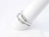 0.62 Cttw Diamond & 10k White Gold Enhancer Ring 3.8 Grams Size 8.5 Fw0426wzxdu
