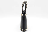 Valentino Garavani Rockstud Mini Black Leather Shopping Tote Bag Eb0326rxzde