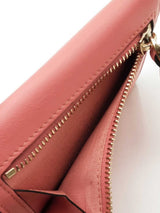 Valentino Garavani Rockstud Compact Bifold Wallet In Pink Leather Fw0926lcrdu