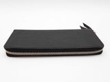 Louis Vuitton Black Epi Leather Zipper Wallet Do0625crde