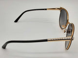 Versace Ve2168 Pale Gold Medusa Black Polorized Sunglasses Do1124exde