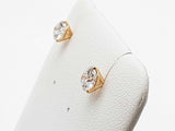 1.0 Cttw Lab Grown Diamonds 14k Yellow Gold 0.7g Stud Earrings Do0726orxde