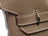 Hermes Birkin 30cm Etoupe Gray Togo Palladium Hardware Handbag Do0526lrxzxde
