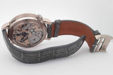 A. Lange & Sohne Zeitwerk Date 44mm 18k White Gold Watch 140 Grams Eb0426ixzzzsa