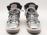 Gucci Basket Silver Sneakers Size 6.5 Aa0925lorsa