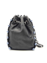 Chanel Pearl Obsession Tote Bag In Black Lambskin Fw0925lezxdu