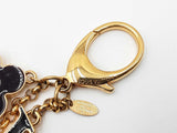 Louis Vuitton Fleur De Monogram Gold-tone & Enamel Bag Charm Fw0725lxzdu
