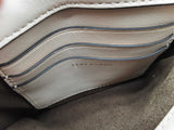 Tory Burch Kira Squared Creme White Quilted Leather Crossbody Bag Do0725crde
