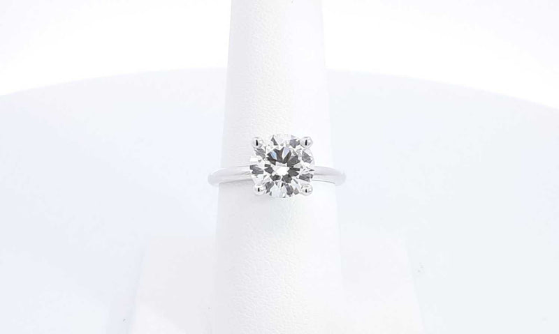 14k White Gold Lab Grown Diamond Solitaire Ring Size 7 Ebllrxdu 144030007212