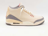 Nike Dh7139 100 Air Jordan 3 Retro Muslin Size 9 Aa0325crsa