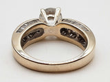 Approx 7.4 Ctw Diamonds 14k White Gold 6.6g Ring Size 6.25 Do0125wxzxde