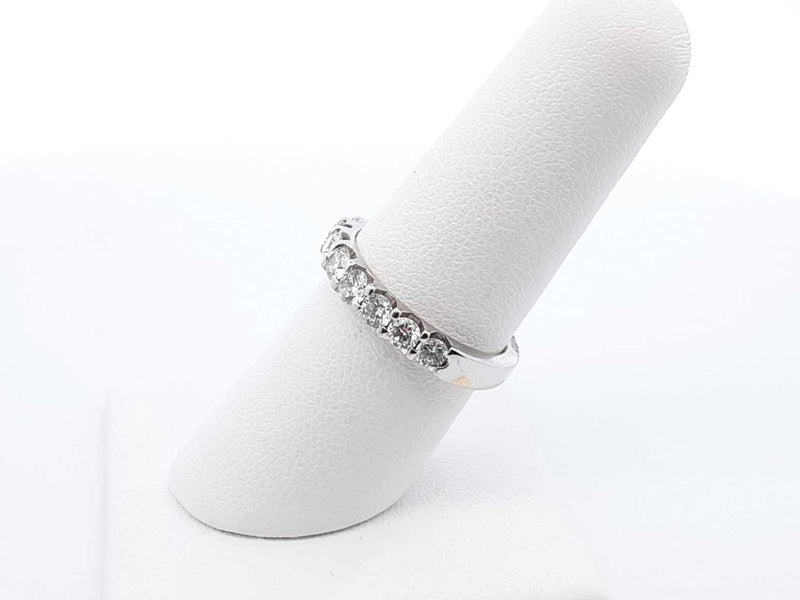 .90ctw Diamonds 14k White Gold 3.9 Grams Ring Size 5.5 Sd0425orzdu