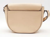 Tory Burch Pebbled Leather Saddle Beige Aa0926ezsa