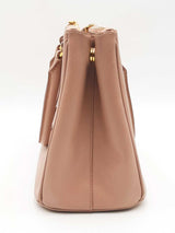 Prada Galleria Pink Saffiano Leather Tote Bag Eb0126wrxsa