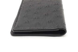 Louis Vuitton Black Ostrich Leather Pocket Organizer Eb0526rxzsa