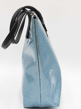 Kate Spade Mavis Street Jeralyn Glitter Lakesedge Blue Shoulder Bag Eb1225wxdu