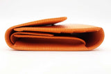 Louis Vuitton Epi Long Snap Orange Wallet Sd0726oordu