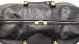 Versace Sunburst Black Duffle Bag Sd0925rzxdu