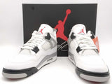 Jordan Retro 4 White Cement White Shoes Size 9.5 Aa0926lzxsa