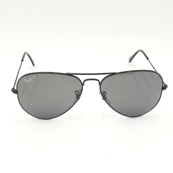 Ray-ban Aviator Large Metal Polarized Black Sunglasses Sd0525crdu