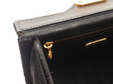 Fendi Push-lock Box Satchel In Black Velvet Fw0926cxzdu